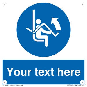 Custom Mandatory: Open safety bar of chairlift